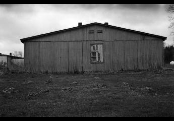 Stalag X B, Sandbostel Barracke der russischen Kriegsgefangenen auf dem Gelände der heutigen Gedenkstätte