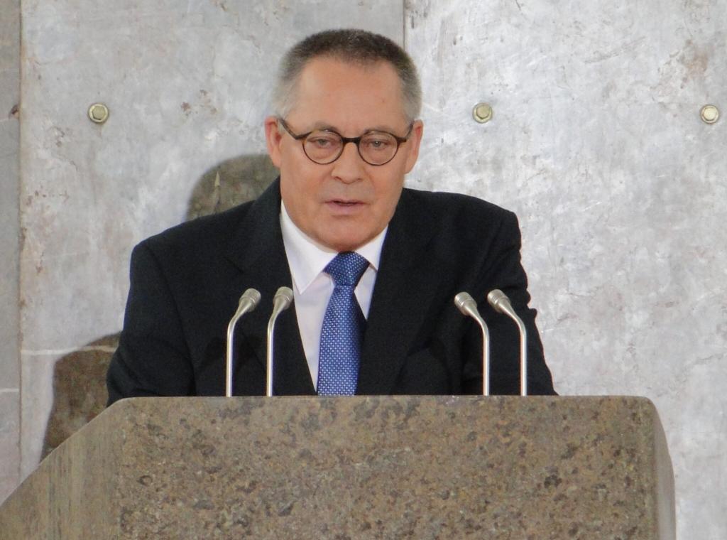 Karl Schlögel, Laudator zum „Friedenspreis des Deutschen Buchhandels“ 2009, in der Frankfurter Paulskirche