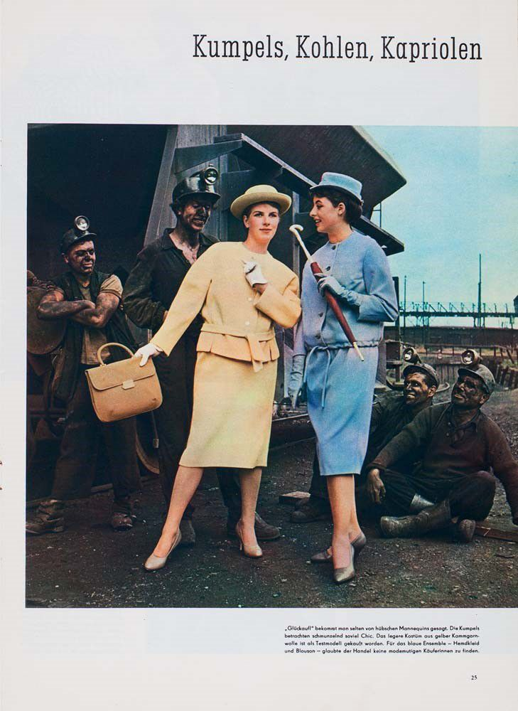 © Willi Altendorf (Sibylle 4/1958). Die Bilder wurden dem Buch „Sibylle – Zeitschrift für Mode und Kultur, 1956 – 1995“ mit freundlicher Genehmigung des Verlages Hartmann Books entnommen.