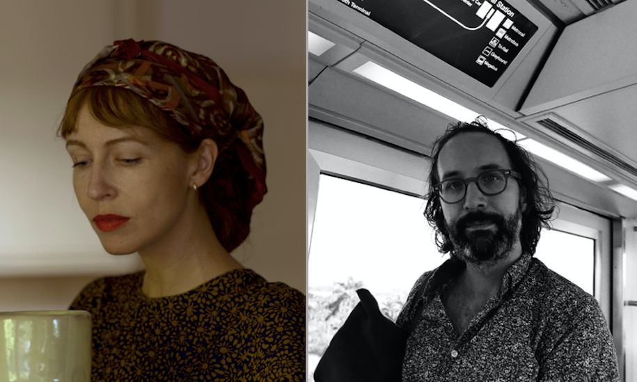 links: Courtney Stephens. rechts: Pacho Velez. Regie-Duo des Dokumentarfilms The American Sector, USA 2020. Berlinale Special. © Courtney Stephens, Pacho Velez