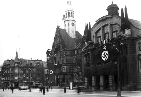 Das Theater Bielefeld im Jahr 1936