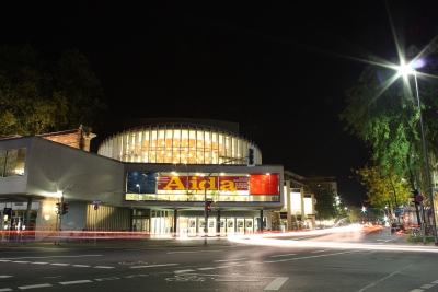 Die Heimat der Niederdeutschen Bühne Münster: das 1954 errichteten Nachkriegsgebäude des Theaters Münster (Foto von 2009)