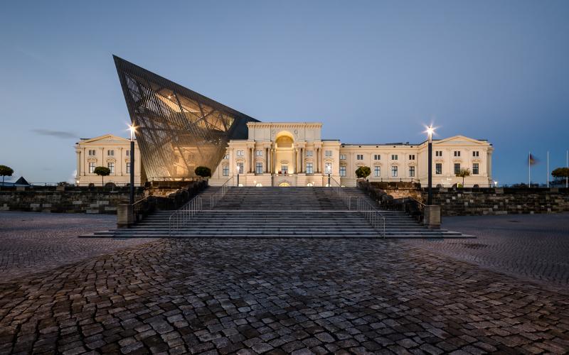 Dresden’s Military History Museum.  © User: Maciek Lulko, Dresden, 9. 11.2013. Quelle: Flickr (CC BY-NC 2.0)