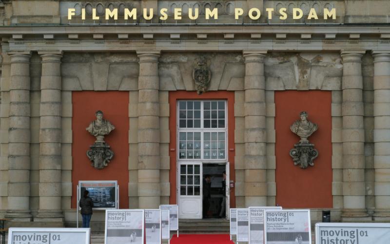 Erste Festivalausgabe von moving history 2017, Filmmuseum Potsdam, Foto: Aleksandra Miljkovic