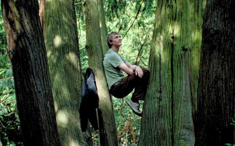 Filmstill aus SILENT FRIEND mit Enzo Brumm als Student Hannes © Pandora Film