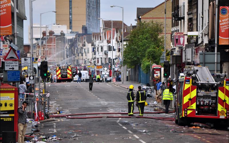 London Riots, Croydon