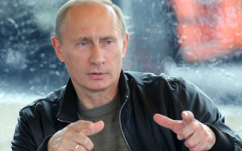 Portrait of Vladimir Putin