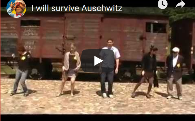 Youtube Link auf das "Dancing Auschwitz Video" 
