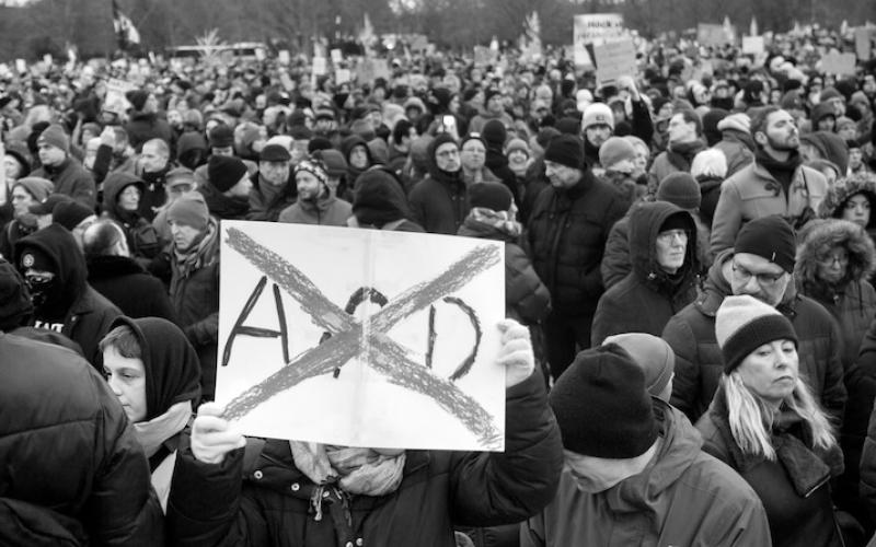 Antifaschistische Demonstration am 21.1.2024 in Berlin