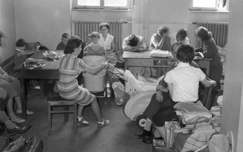 Notaufnahmelager Marienfelde 1961