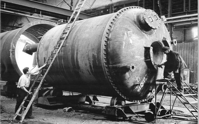 VEB Schwermaschinenbau "Georgij Dimitroff" in Magdeburg, Rührwerksbehälter, 7. August 1959
