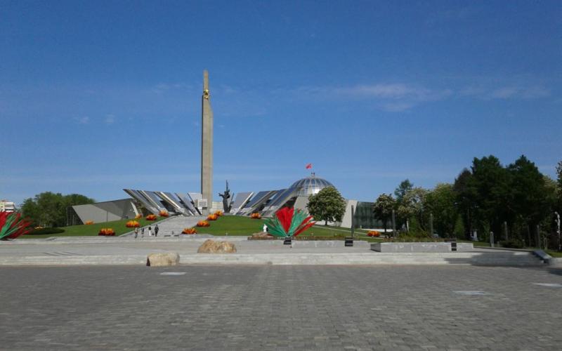 Die Anlage des Museums im Quartal „Minsk – Heldenstadt“ © Kristiane Janeke, Minsk 2014.