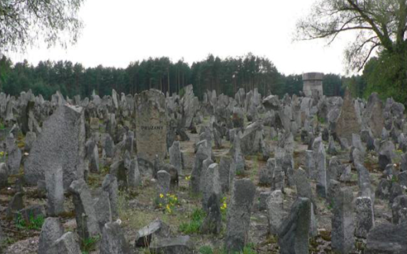 Gedenkstätte in Treblinka am 10. März 2015, Foto: Katrin Stoll