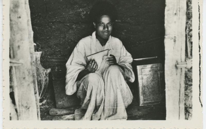 A Young Woman with a Comb, Unknown Location & Date, Private Collection of Maaza Mengiste.