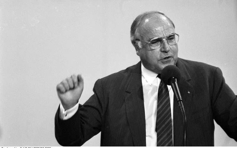 Helmut Kohl auf dem 37. Parteitag der CDU