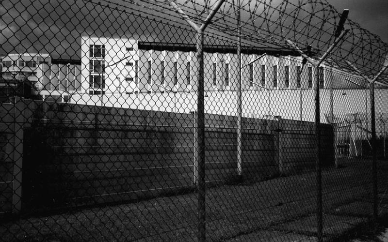 Foto der Justizvollzugsanstalt Stuttgart-Stammheim, 1997