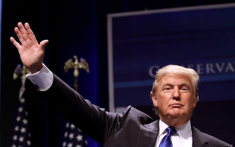 Donald Trump at CPAC 2011 in Washington, D.C.