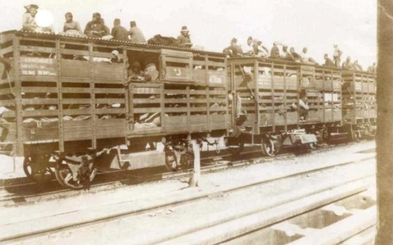 Anatolischen Bahn, um 1915. ©  Deutsche Bank, Historisches Institut. Quelle: Wikimedia Commons (gemeinfrei)