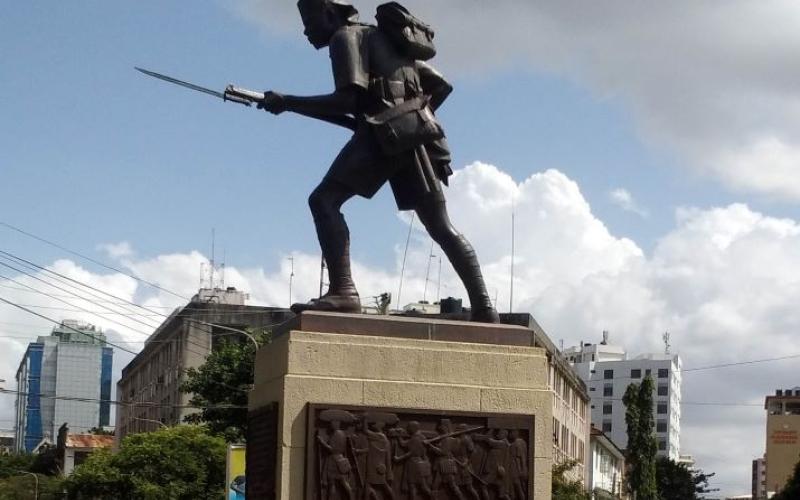 Askari Monument to World War I African Soldiers