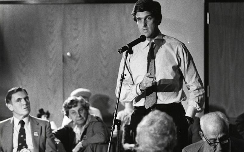 John Kerry 1984 in Boston