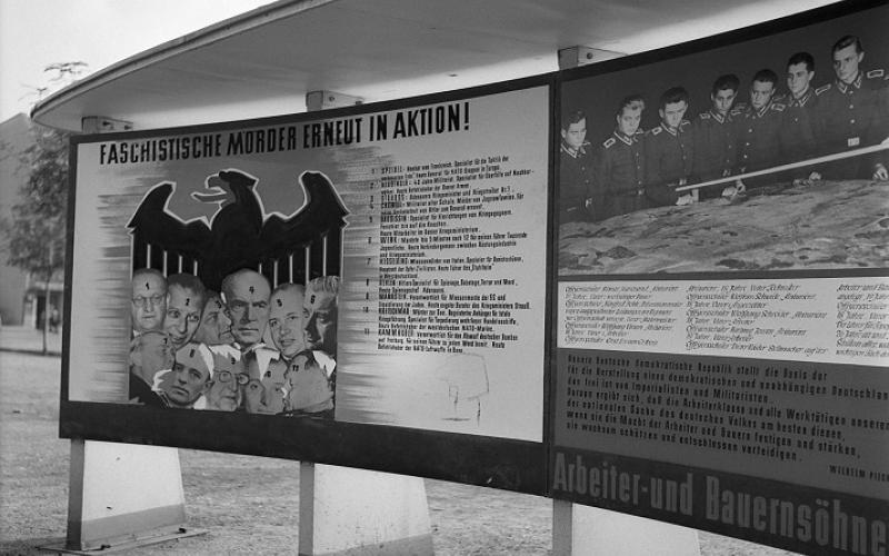 Propaganda gegen Altnazis im Westen, Berlin 1957
