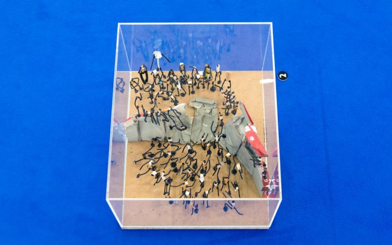 Künstlerische Position aus der Ausstellung