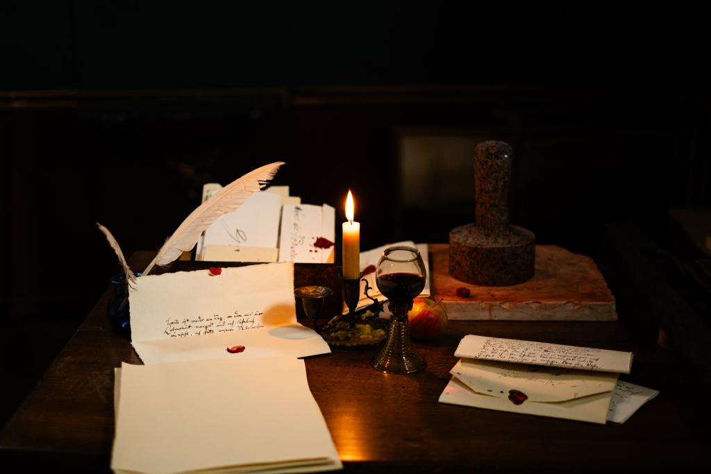 Filmstill von „Leibniz – Chronik eines verschollenen Bildes“. Foto: Ella Knorz