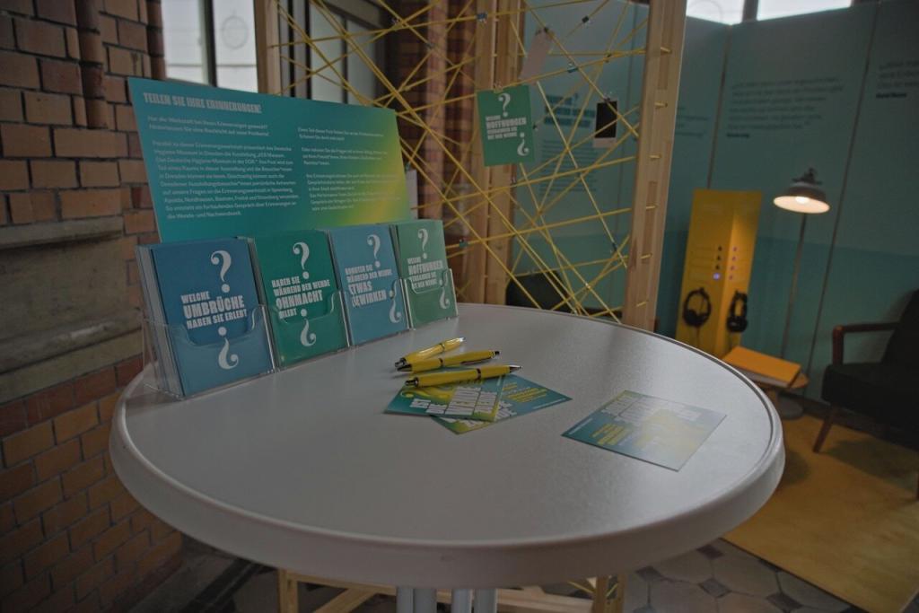 Beteiligungsgebot in der Projektpräsentation im APril 2024 in Apolda. Foto: Konrad Behr (www.konrad-behr.de).