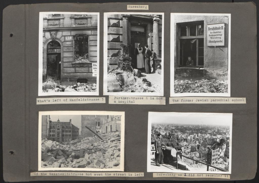 Albumseite des Album 3, Estate Joseph W. Eaton USHMM, 2009.401.1_001_002_0023