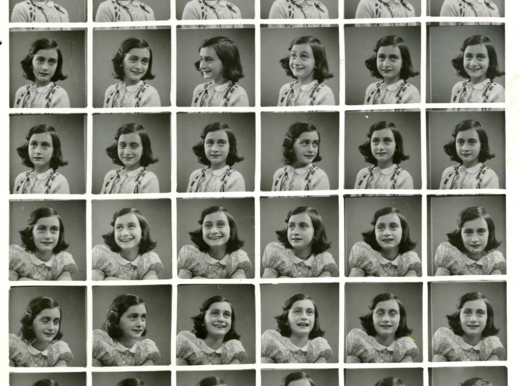 Passbilder von Anne Frank 1939