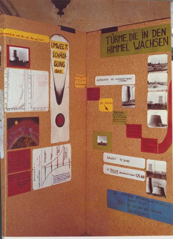 Sammlung von Bildmaterial gegen Atomkraft