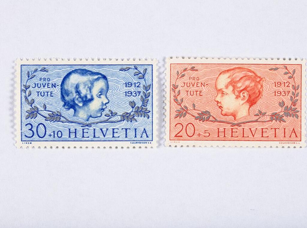 Briefmarken Pro Juventute 