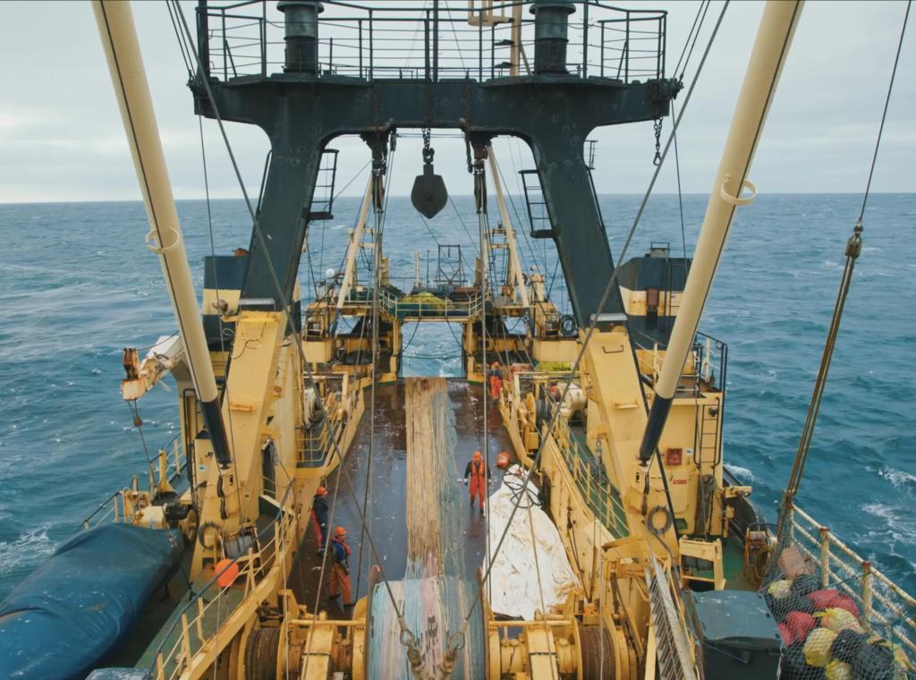 Das Deck "Nida" aus dem Film "Vom Traum, unsinkbar zu sein"