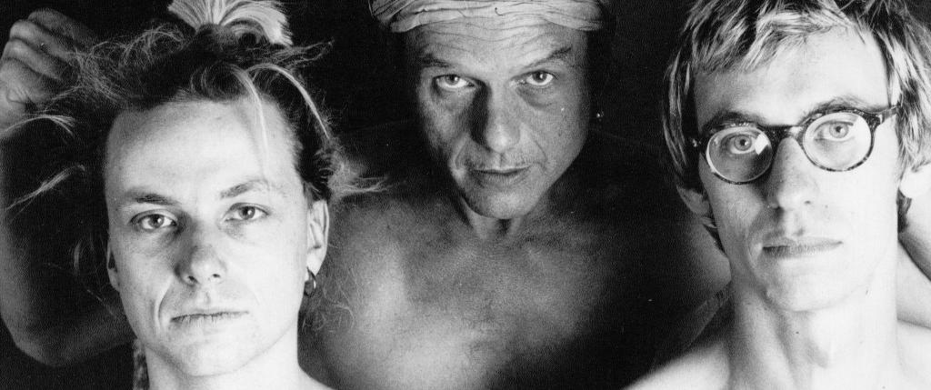 Die Mitglieder der DDR-Punkband Feeling B: Paul Landers, Aljoscha Rompe und Christian Lorenz, genannt Flake.