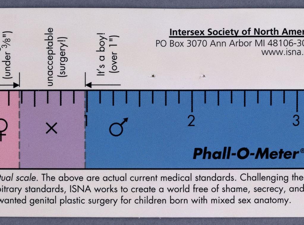 „Phall-O-Meter“ der Intersex Society North America