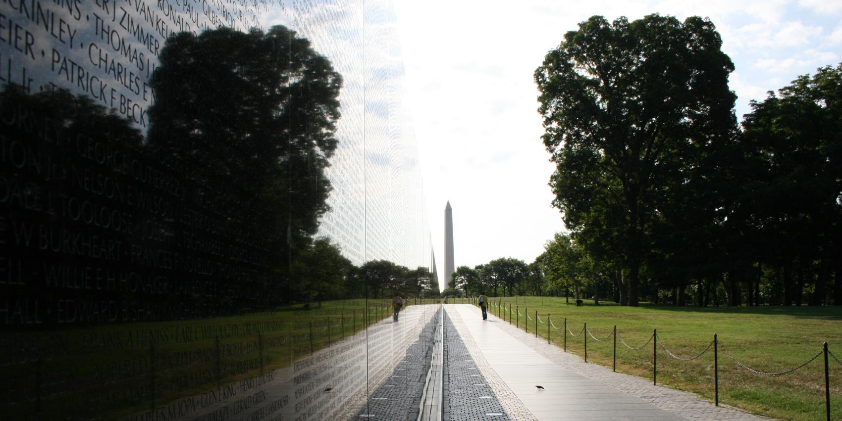 Vietnam Veterans Memorial in Washington DC