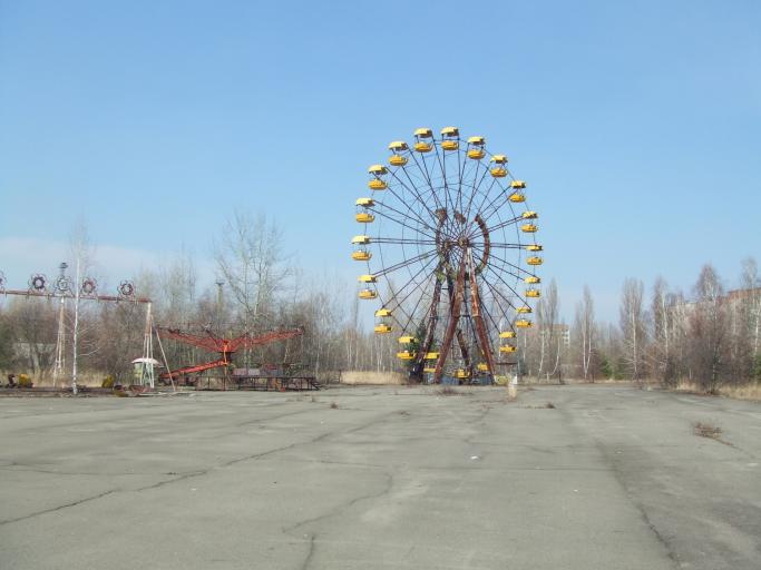 Riesenrad in Prypjat