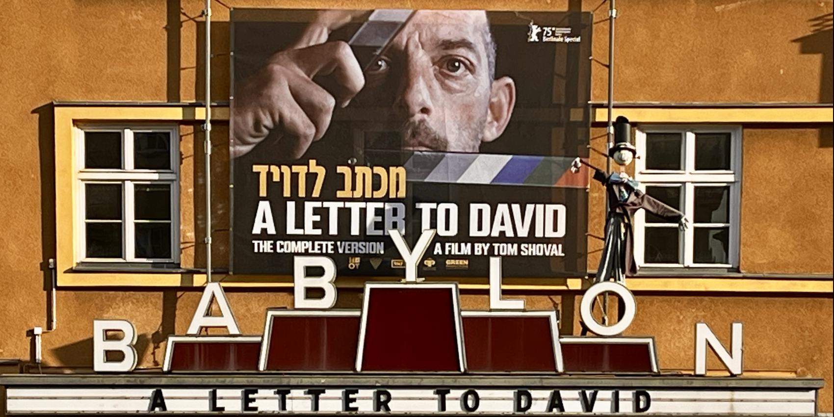 Ort der Deutschland-Premiere für die „Complete Version“ von „A Letter to David“: das Berliner Kino „Babylon“ am Rosa-Luxemburg-Platz 