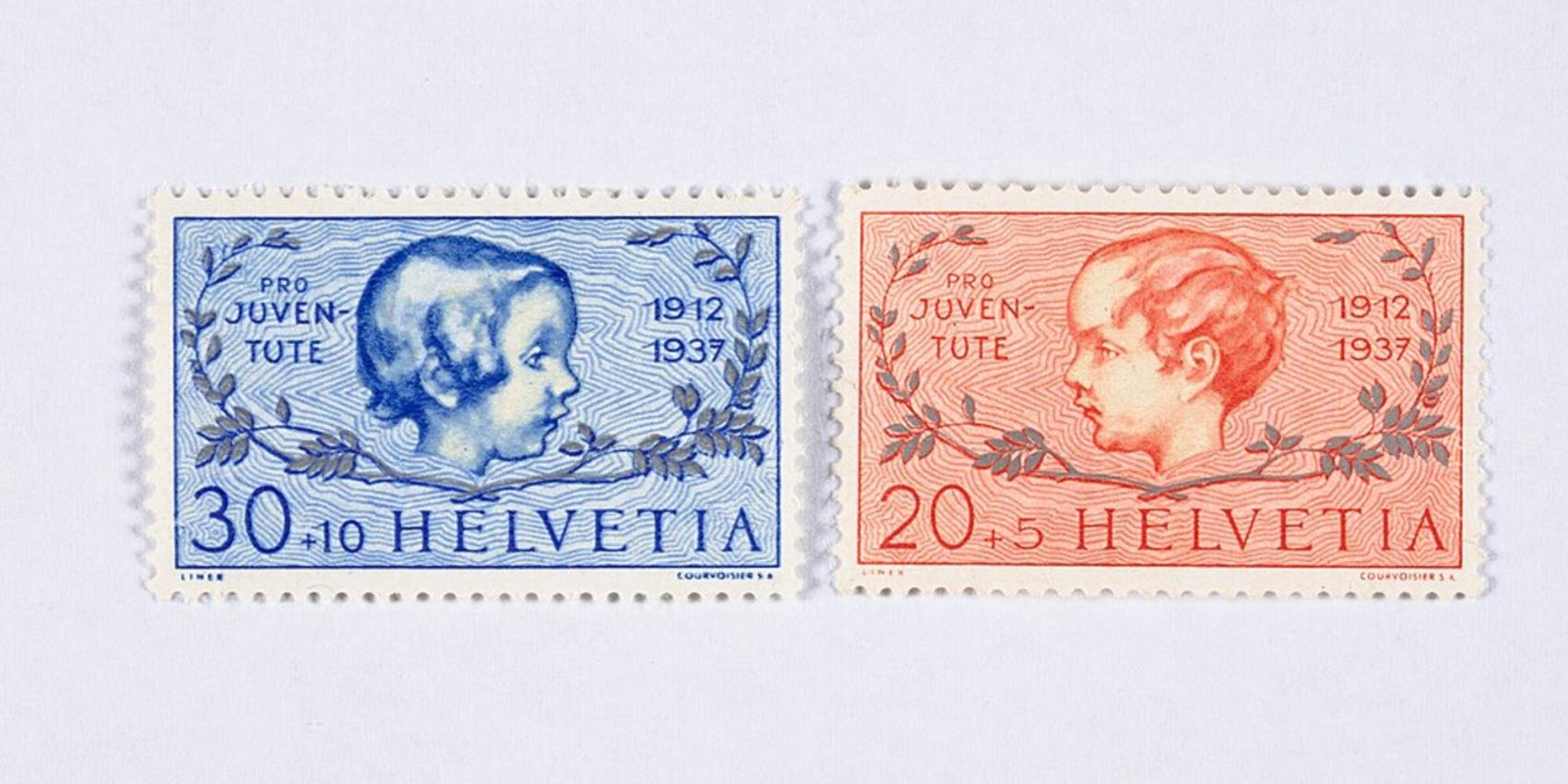 Briefmarken Pro Juventute 