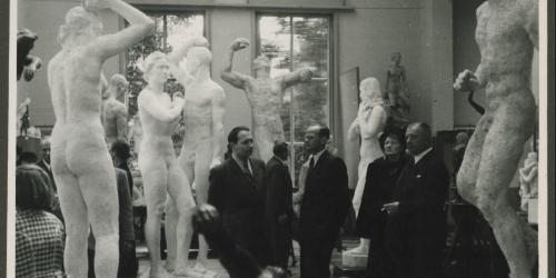 Rundgang im Georg Kolbe Museum Berlin, 1950er Jahre